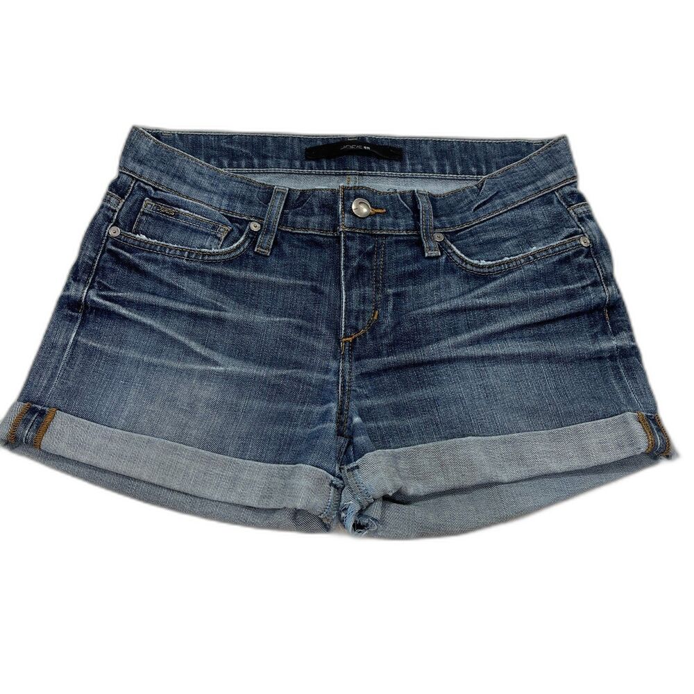 Joe’s Jeans Denim Shorts Size 26 – Rolled Cuff Blue Jean Shorts